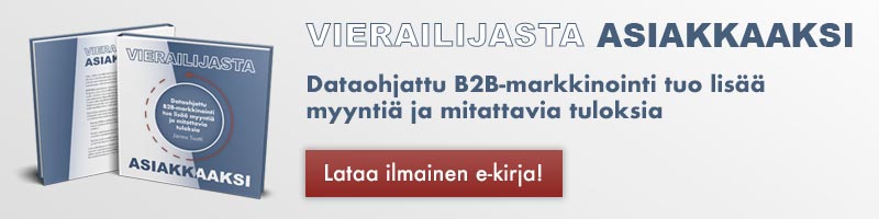 Vierailijasta asiakkaaksi